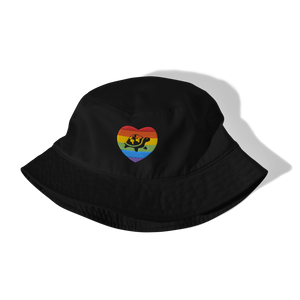 Open image in slideshow, I Heart Turtles Pride Bucket Hat
