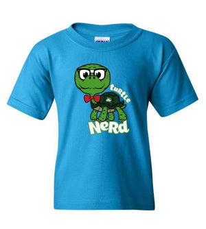Open image in slideshow, Youth Turtle Nerd T
