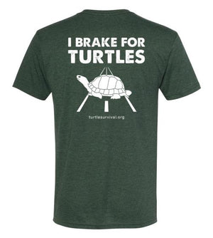 I Brake for Turtles - White Print
