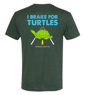 Open image in slideshow, &quot;I Brake For Turtles&quot; Tee

